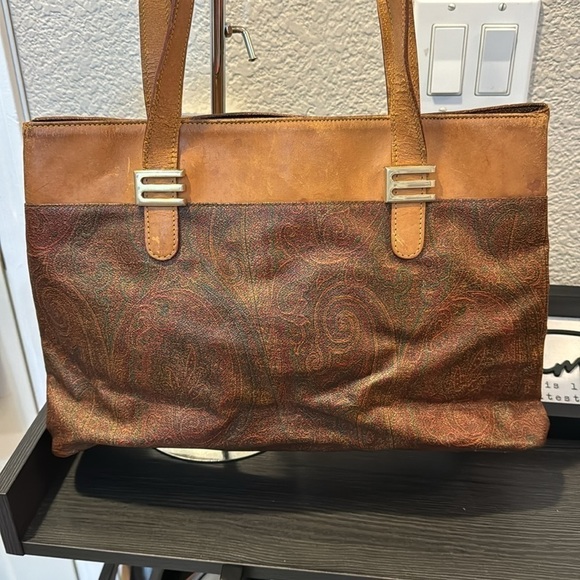 Etro Shoulder Bag with Long Handles - Picture 2 of 12